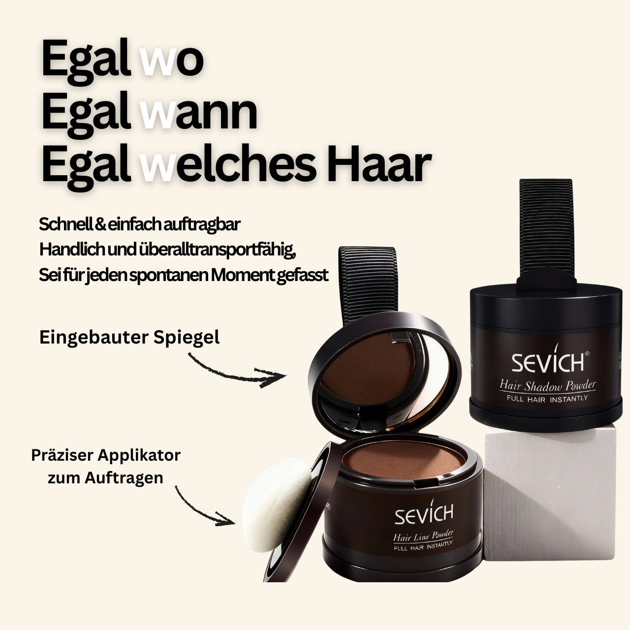 LovHair | Hairfiller Powder - Sevich Kollektion